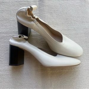 Everlane The Italian Leather Day Heels size 9